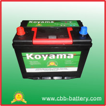 Top Selling Good Quality DIN Lead Acid Sealed Maintenance Free Starting Battery Ns70 Mf SLA